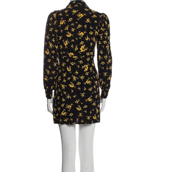 Ganni Floral Print Mini Dress NEW - Picture 8 of 8
